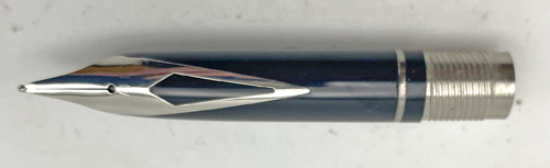 ITEM #6714: SHEAFFER SLIM TARGA STEEL FOUNTAIN PEN NIB ASSEMBLY. NEW OLD STOCK. 